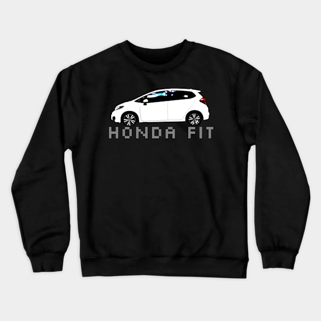 HONDA FIT T-SHIRT Crewneck Sweatshirt by Cult Classics